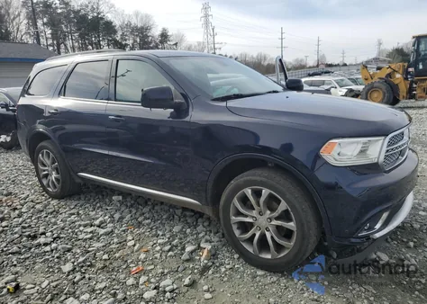 2018 Dodge Durango Sxt from USA, damaged, VIN 1C4RDJAG2JC283207